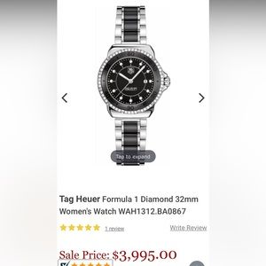 COPY - Tag Heuer Formula 1 Diamond 32mm Women's Watch WAH1312.BA0867